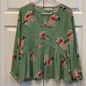 Loft Long Sleeve Blouse Sz Small